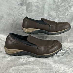 Eastland Sylvia Loafers Womens US 11 Brown Leather Slip On Shoes Walking Shoes